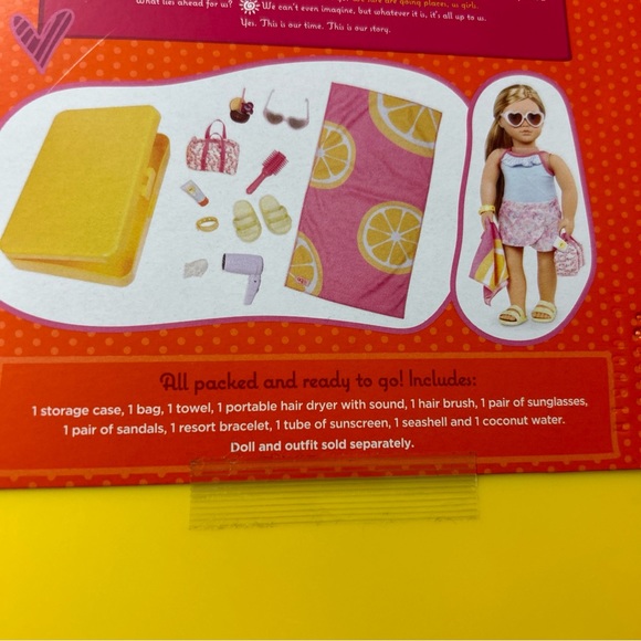 Our Generation Start A Journey Travel Accessory Set For 18” Doll - Picture 4 of 4